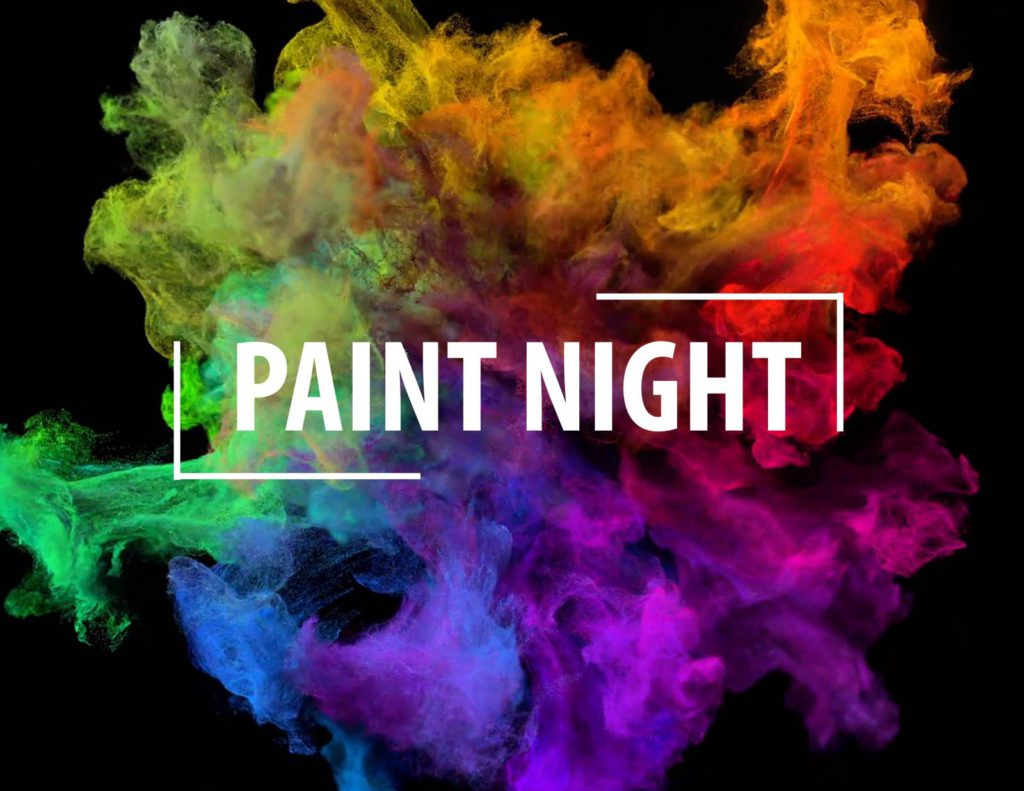 Teen Art Night – Round Robin Painting
