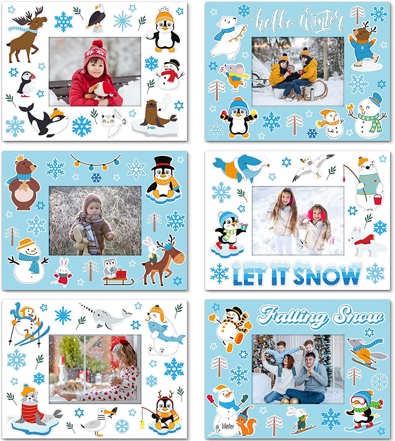 Kid’s Craft Time – Winter Picture Frame