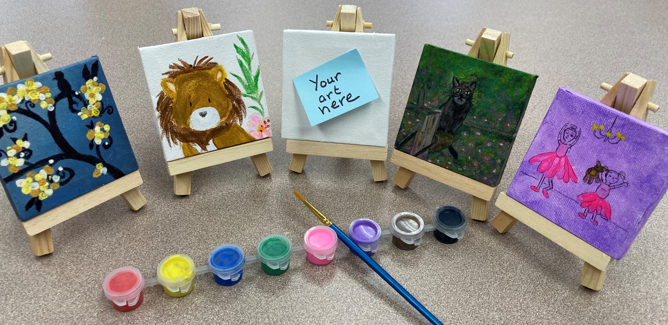 2nd Annual East Haddam Library System Tiny Art Show