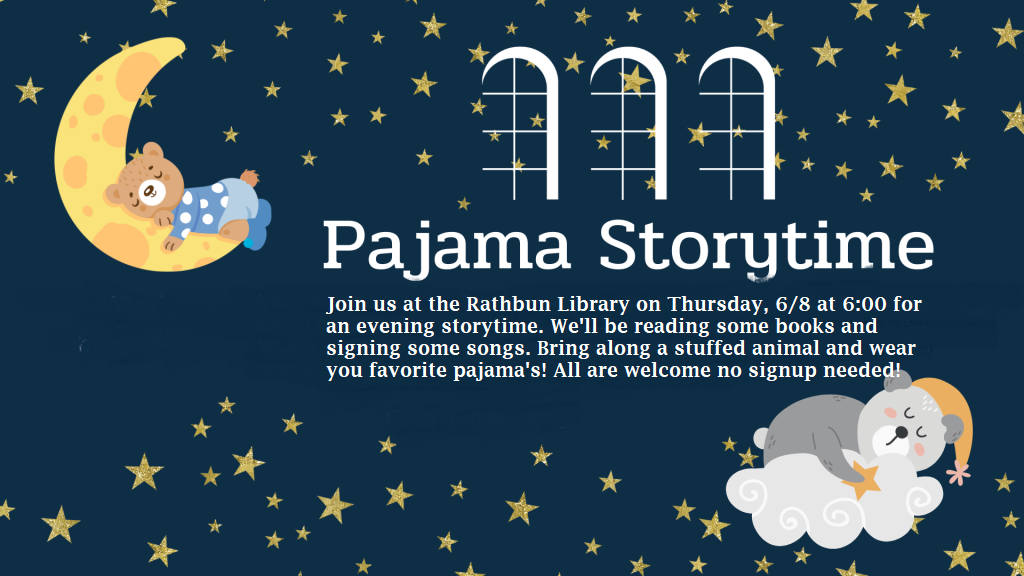 Monthly Pajama Time Story Hour