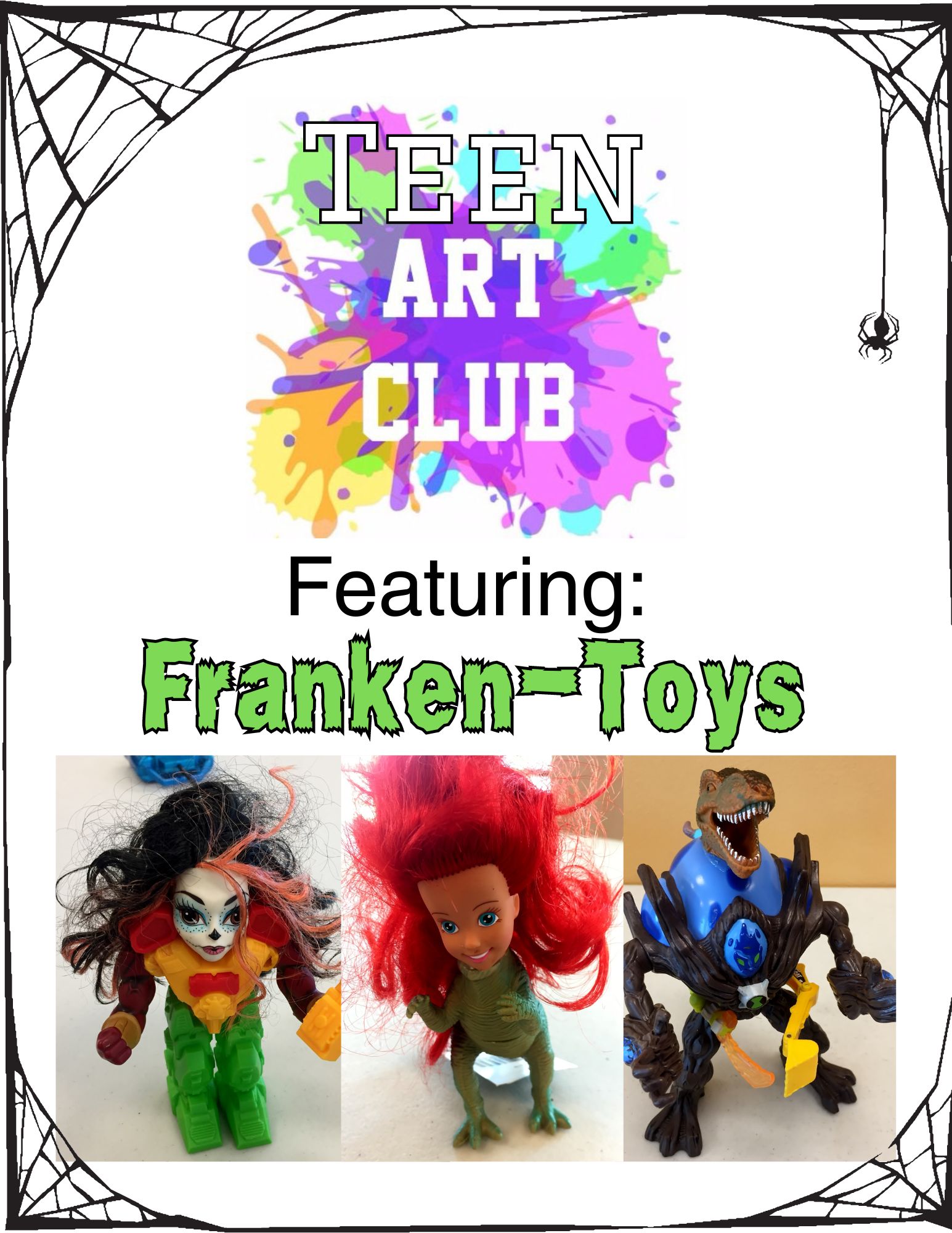 Teen Art Club – Franken-Toys